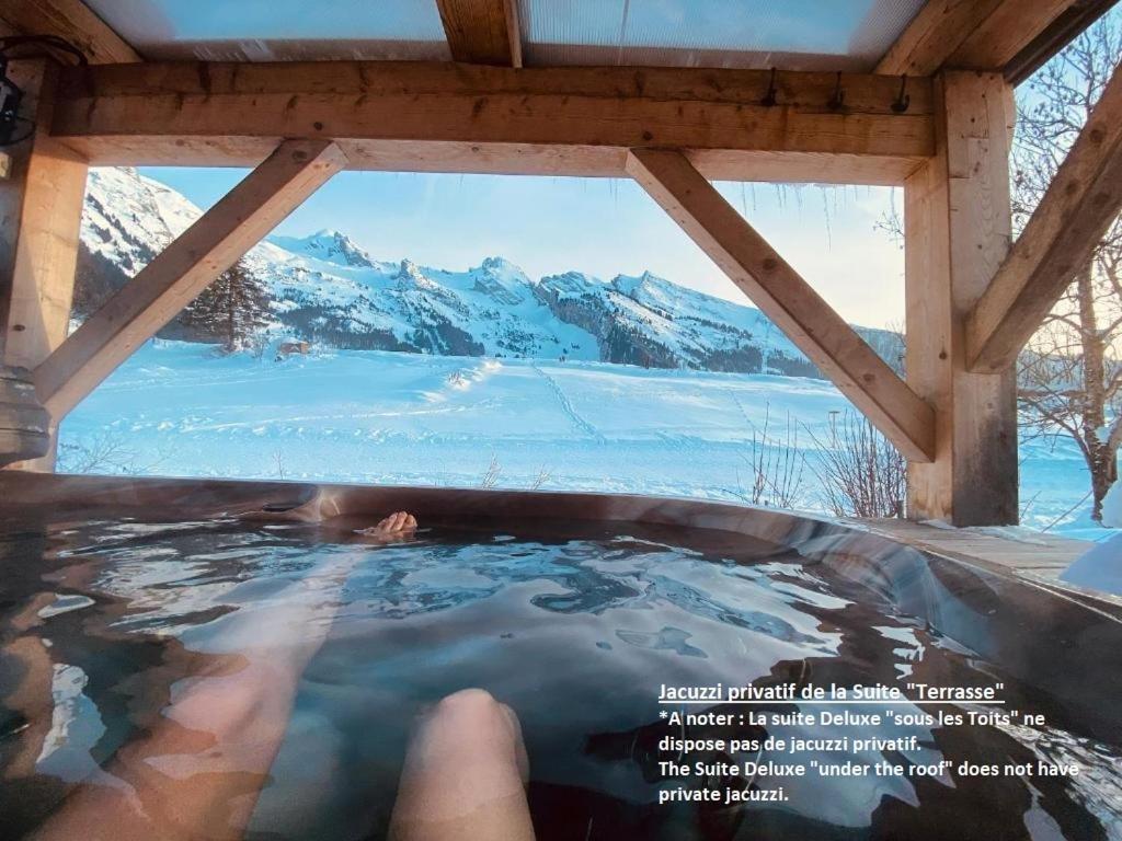 Chalet Inarpa - Appartements Et Suites La Clusaz Kültér fotó